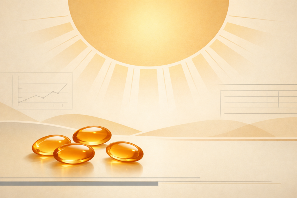 Editorial cover art for California Gold Nutrition Vitamin D3 5000 IU