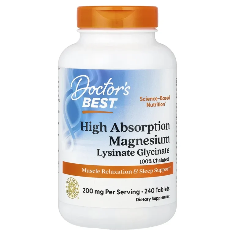 Doctor's Best High Absorption Magnesium — product packaging