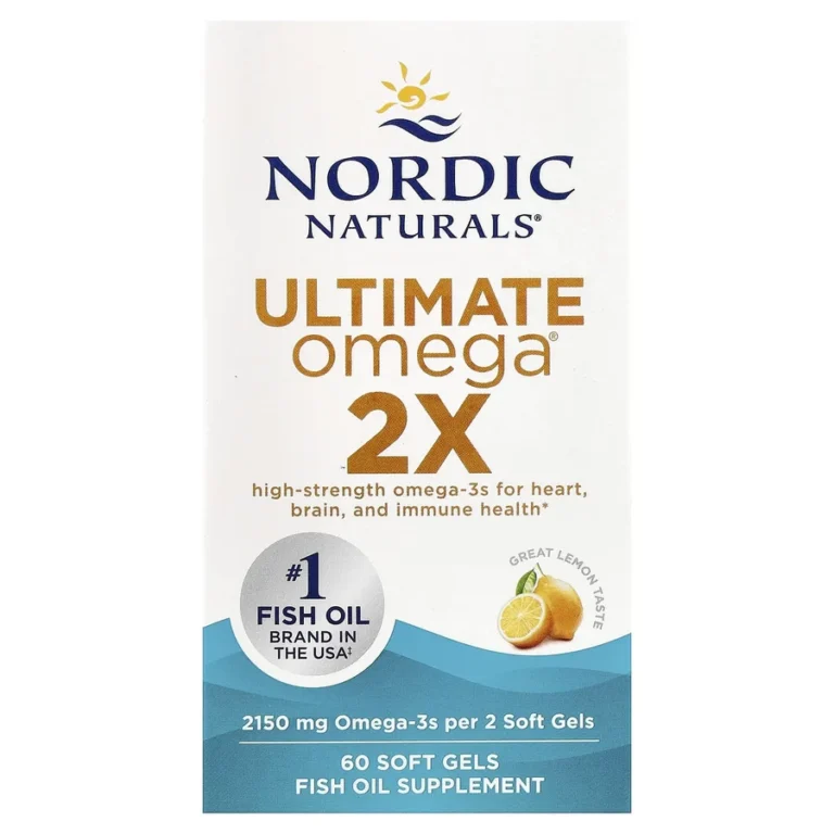 Nordic Naturals Ultimate Omega 2X — product packaging