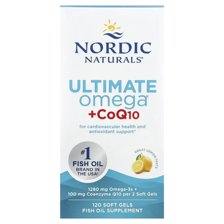 Nordic Naturals Ultimate Omega + CoQ10 — product packaging
