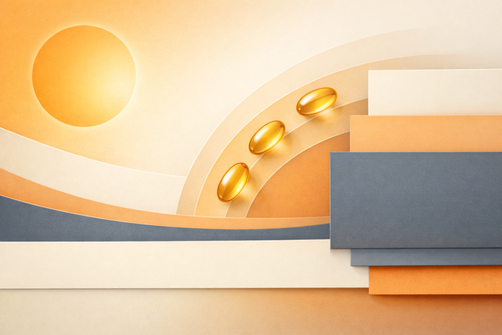 Editorial cover art for Nordic Naturals Ultimate Omega Plant-Based With D3 + K2