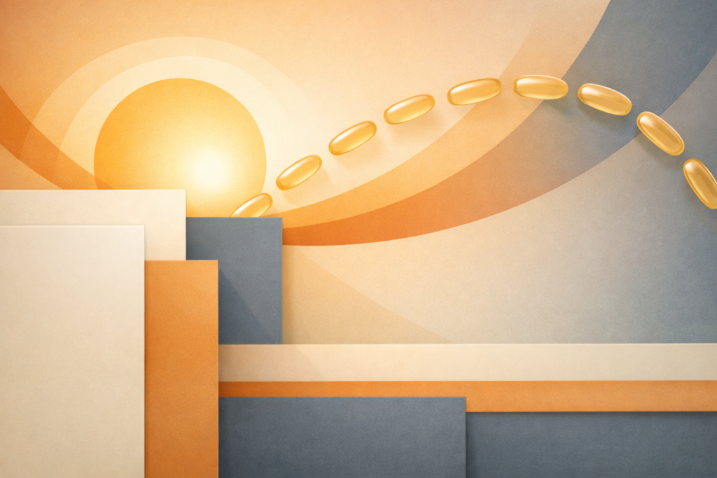 Editorial cover art for Solaray Vitamin D3 + K2