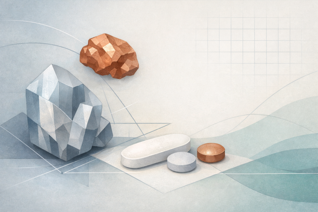 Editorial cover art for Solaray Zinc Copper with Kelp & Pumpkin Seed