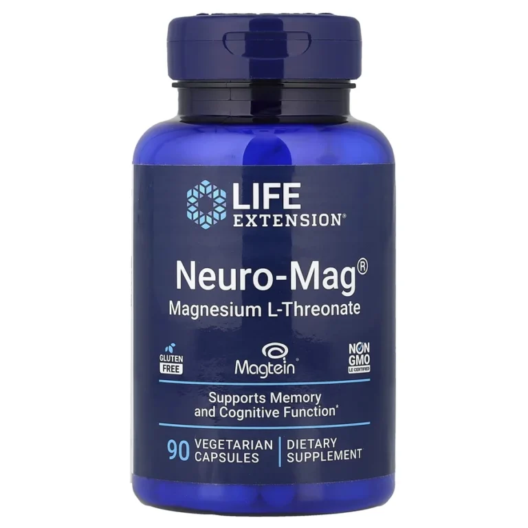 Life Extension Neuro-Mag Magnesium L-Threonate 90 Capsules — product packaging