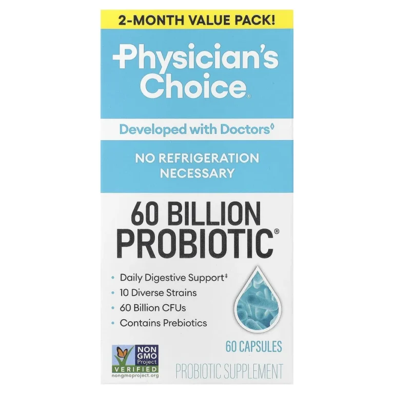Physician's Choice 60 Billion Probiotic 60 Capsules — product packaging