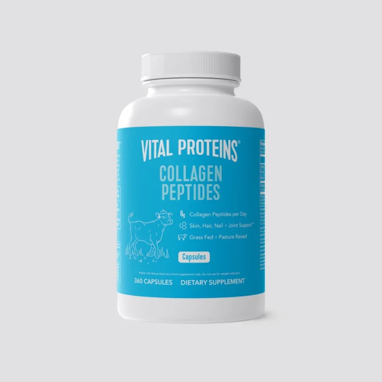 Vital Proteins Collagen Peptides 360 Capsules — product packaging