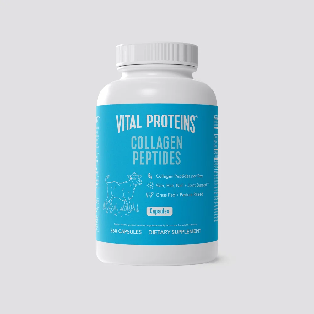 Vital Proteins Collagen Gummies 4 Vital Proteins Collagen Peptides 360 Capsules - matched product packaging