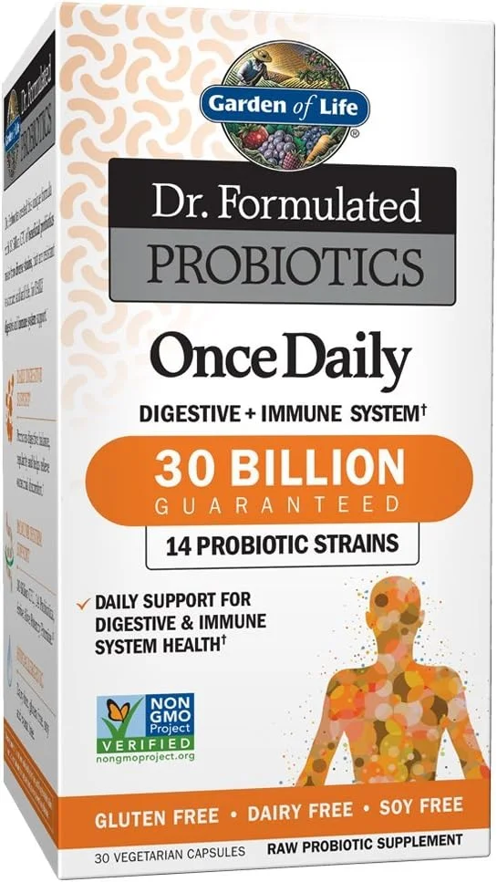 Garden of Life Dr. Formulated Probiotics Once Daily — product packaging