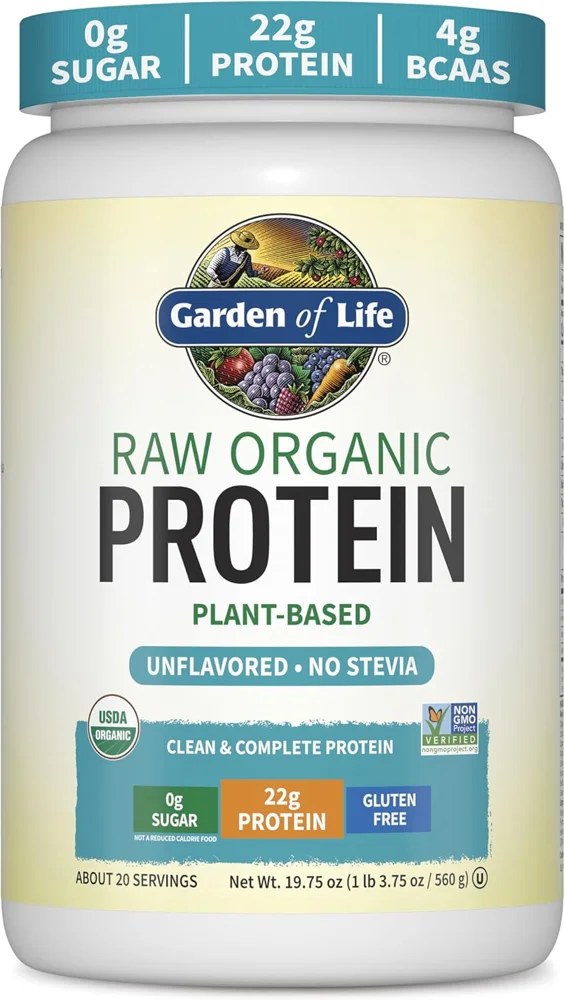 Garden of Life 1 Garden of Life Raw Organic Protein - matched product packaging