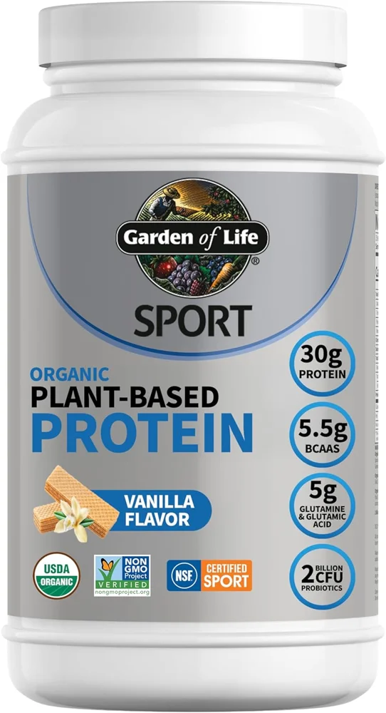 Garden of Life 2 Garden of Life SPORT Organic Plant-Based Protein - matched product packaging
