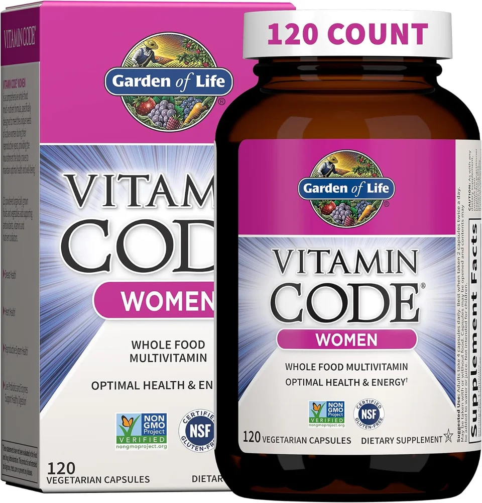 Garden of Life Vitamin Code Women - matched product packaging