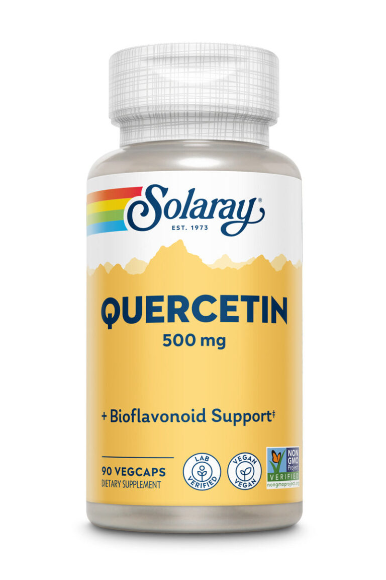 Solaray Quercetin 500 mg — product packaging