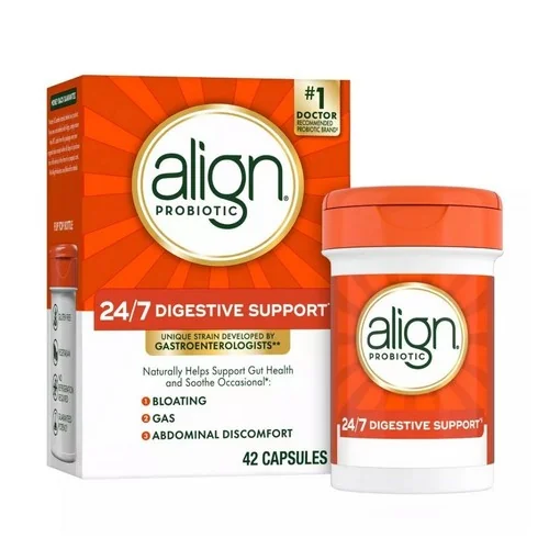 Align Probiotic Capsules — product packaging