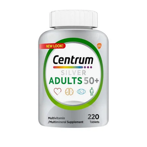 Centrum Silver Adults 50+ — product packaging