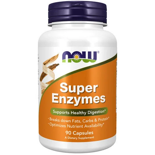NOW Super Enzymes — product packaging