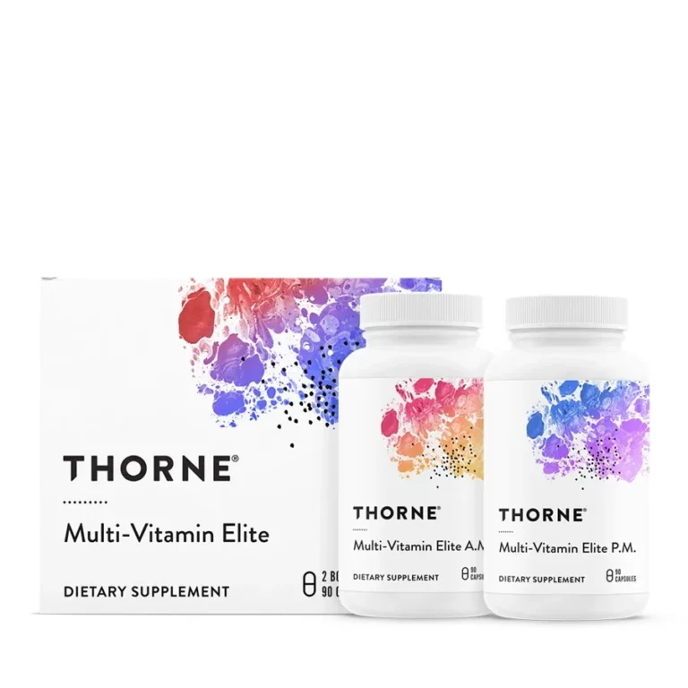 Thorne Multi-Vitamin Elite A.M. and P.M. — product packaging