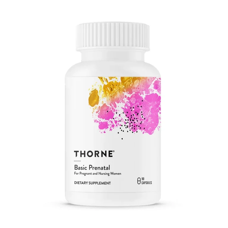 Thorne Basic Prenatal — product packaging